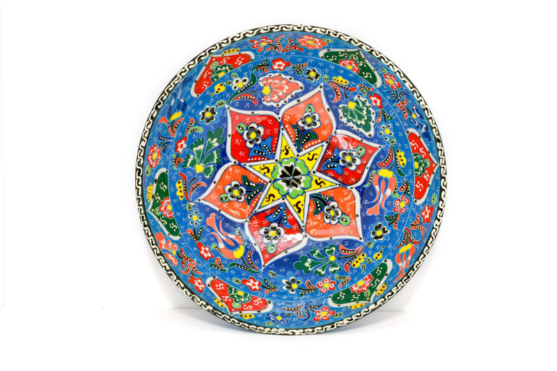 Large Turkish Ceramic Bowl - Trendz & Traditionz Boutique