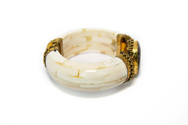 Ivory Bracelet - Ethnic Jewelry - South Asian Fashion