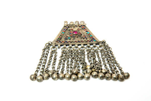 Large Tassel Indian Pakistani Pendant - South Asian Jewelry
