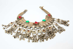Turkish Silver Choker Necklace - South Asian Jewelry