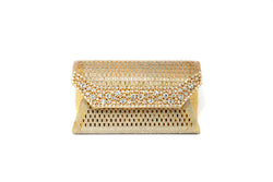 Gold Clutch Purse - South Asian Fashion & Unique Home Decor