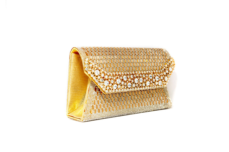 Gold Clutch Purse - South Asian Fashion & Unique Home Decor