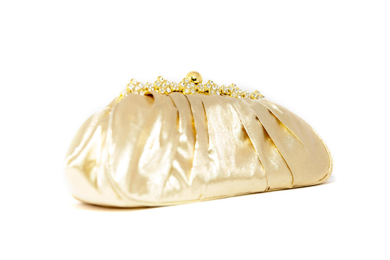 Gold Clutch Purse - South Asian Fashion & Unique Home Decor