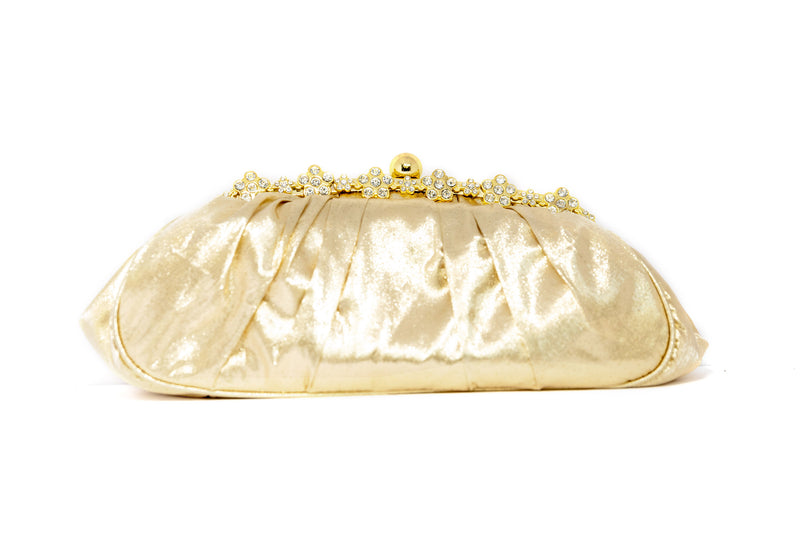 Gold Clutch Purse - South Asian Fashion & Unique Home Decor
