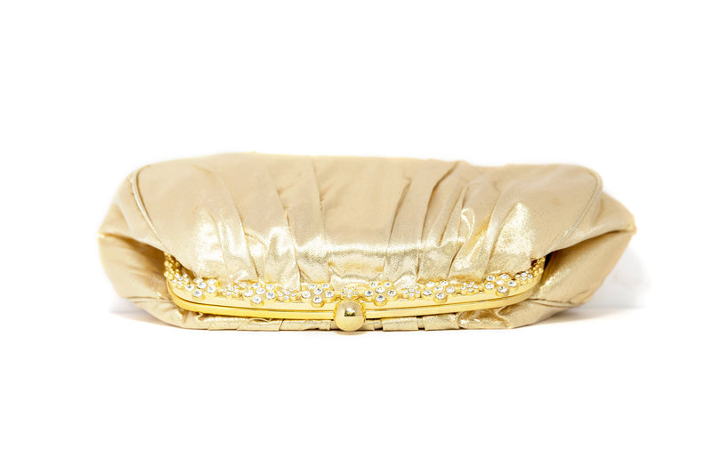 Gold Clutch Purse - South Asian Fashion & Unique Home Decor