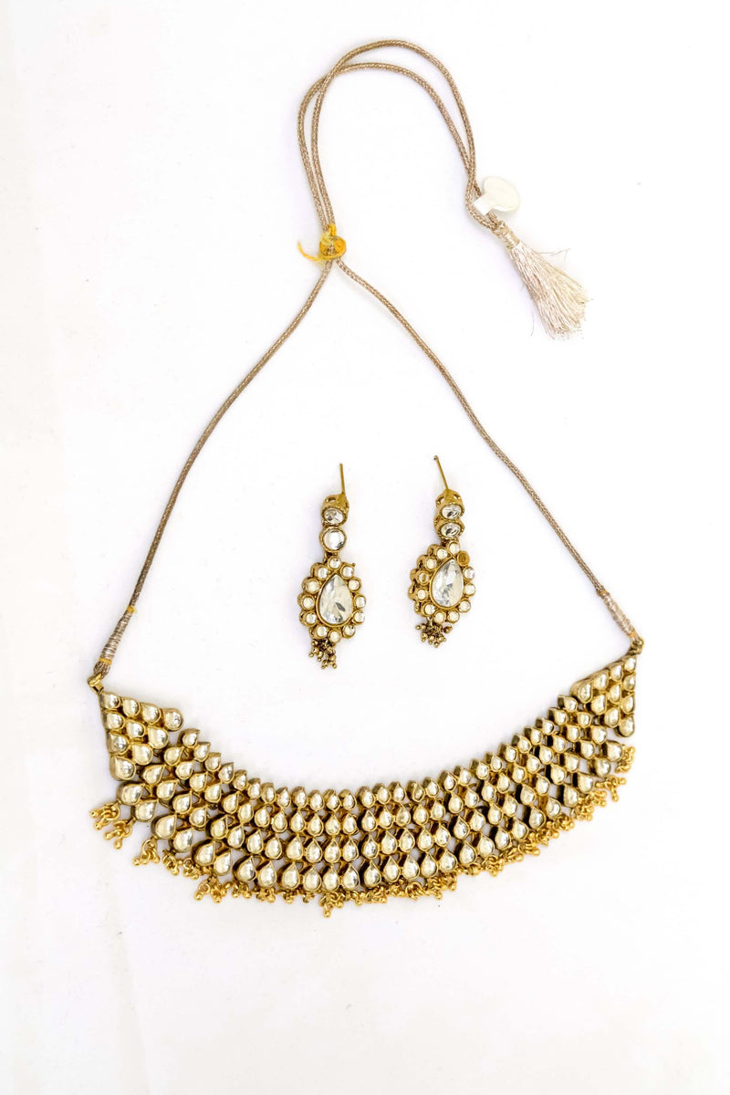 Indian Kundan Necklace- Trendz & Traditionz Boutique