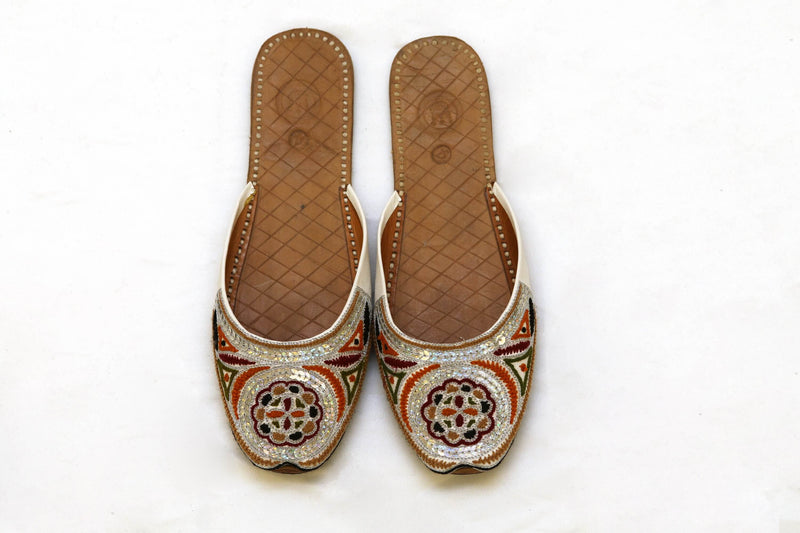 Indian Pakistani Leather Shoe Khussa- Trendz & Traditionz Boutique