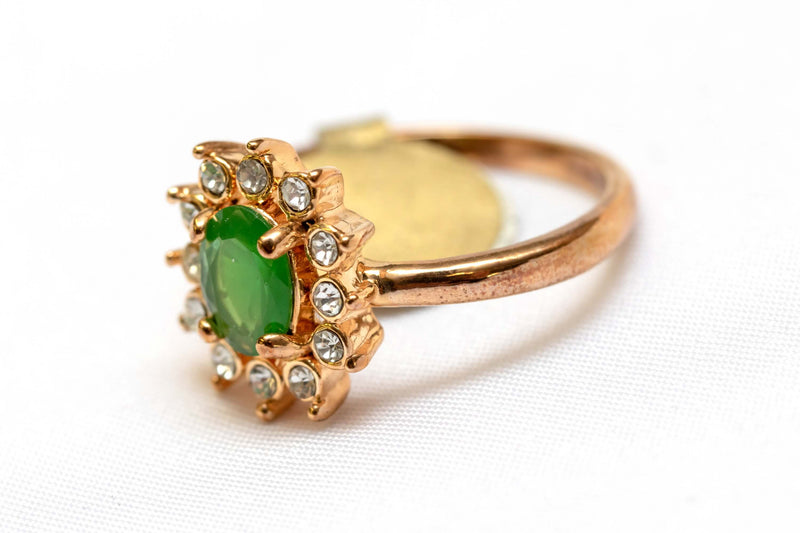 Artificial Emerald Ring - Trendz & Traditionz Boutique