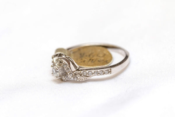 Silver Ring Set with Zircon's - Trendz & Traditionz Boutique