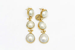Pearl Earrings - Trendz & Traditionz Boutique