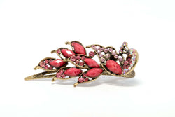 Sparkling Pink Detailed Hair Clip- Trendz & Traditionz Boutique