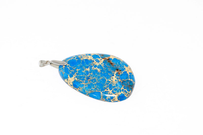 Blue Stone Necklace Pendant - Trendz & Traditionz Boutique