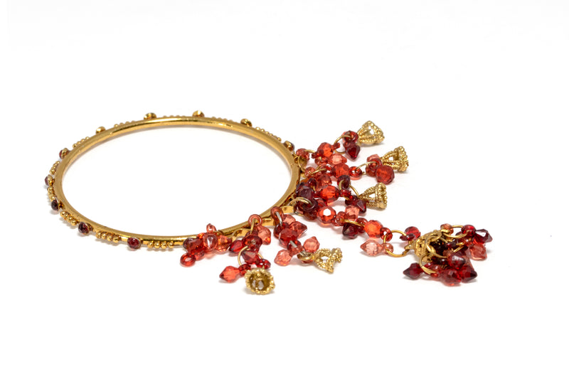 Indian Pakistani Ruby Red Bracelets - Trendz & Traditionz Boutique
