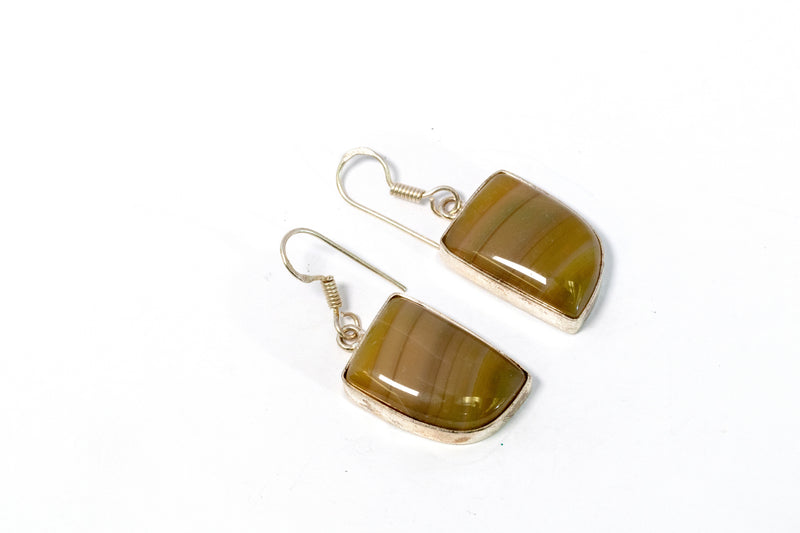Agate Dangle Earrings - Trendz & Traditionz Boutique