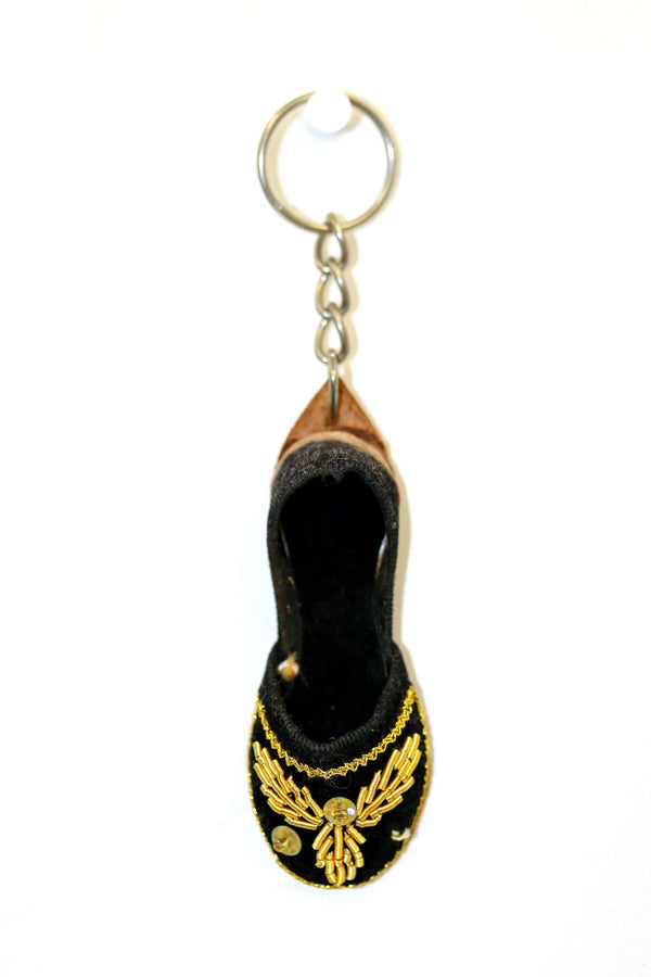Black Khussa Key Chain - Trendz & Traditionz Boutique