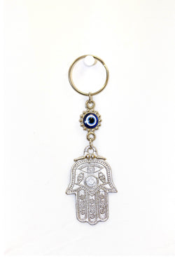 Turkish Evil Eye Hamsa Key chain - Trendz & Traditionz Boutique
