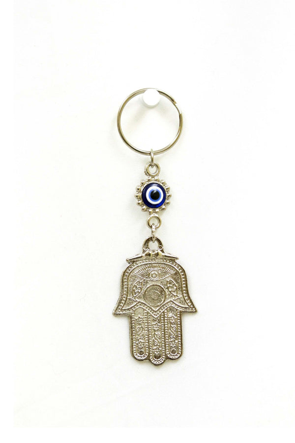 Turkish Evil Eye & Hasma Key Chain - Trendz & Traditionz Boutique