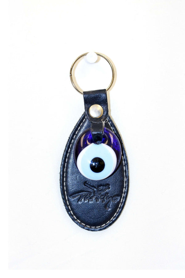 Black Turkish Evil Eye Key Chain - Trendz & Traditionz Boutique