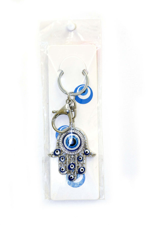 Turkish Hamsa Evil Eye Key Chain - Trendz & Traditionz Boutique