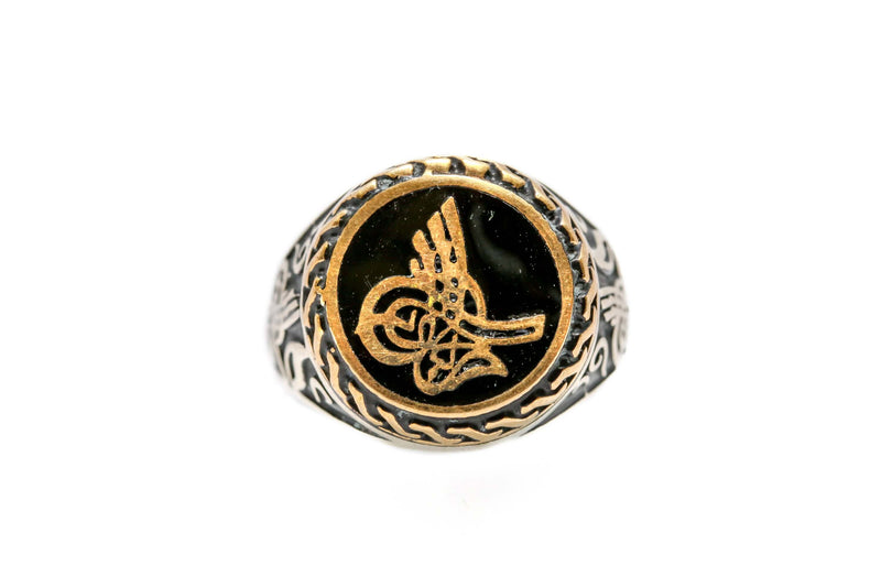 Tughra Turkish Ottoman Ring - South Asian Fashion & Unique Home Decor