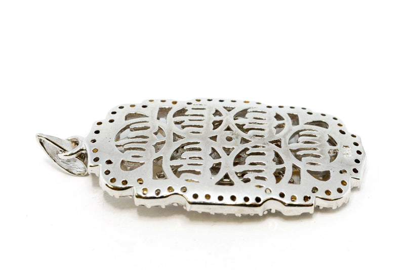 Silver Pendant With Allah Calligraphy - Trendz & Traditionz Boutique