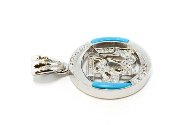 Silver Pendant with Calligraphy - Trendz & Traditionz Boutique