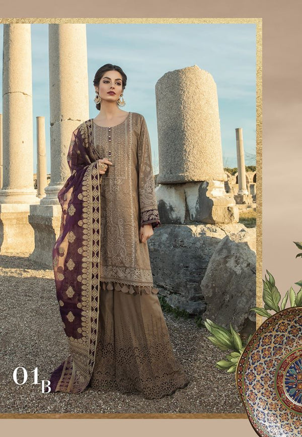 Maria B. Summer 2019 Lawn Suit Salwar Kameez- Trendz & Traditionz Boutique 