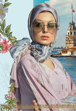 Maria b. Summer 2019 Cotton-Lawn Pink Embroidery Suit- Trendz & Traditionz Boutique 