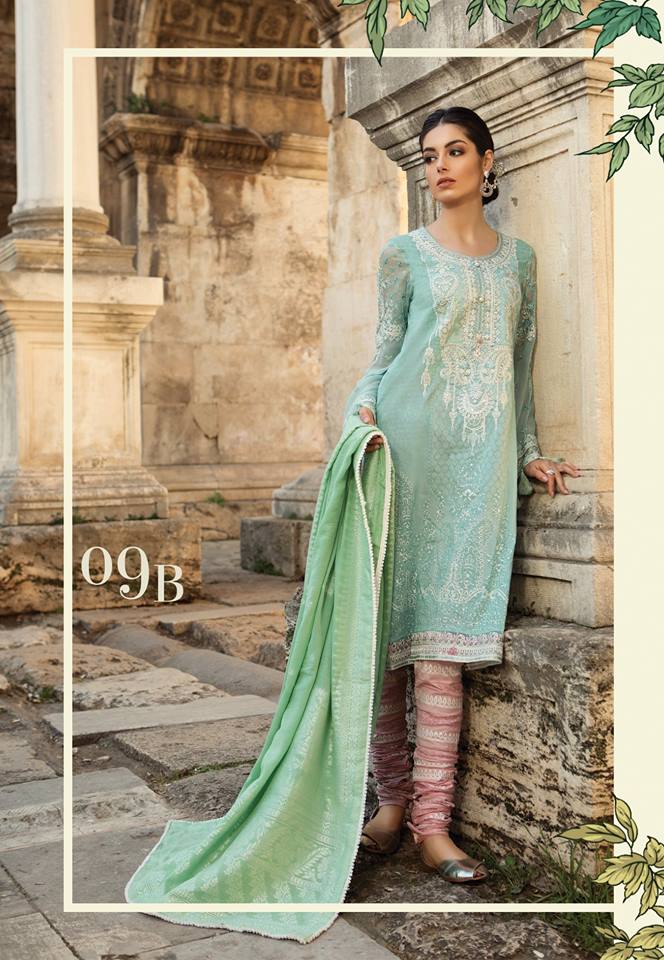 Maria B. Summer 2019 Cotton-Lawn Suit- Trendz & Traditionz Boutique