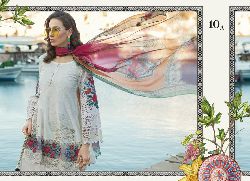 Maria B. Summer 2019 Cotton Lawn Suit Trendz Traditionz