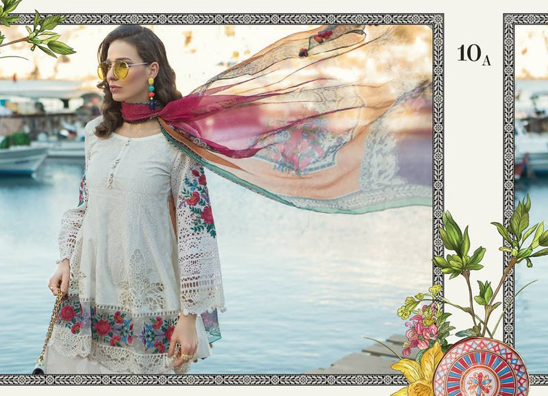 Maria B. Summer 2019 Cotton-Lawn Suit- Trendz & Traditionz Boutique 