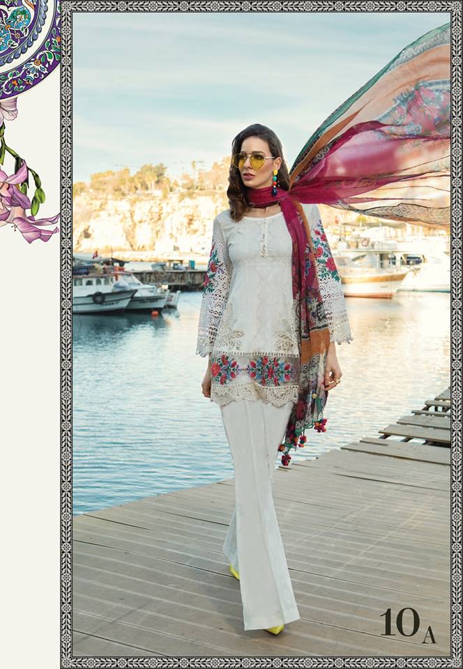 Maria B. Summer 2019 Cotton-Lawn Suit- Trendz & Traditionz Boutique 