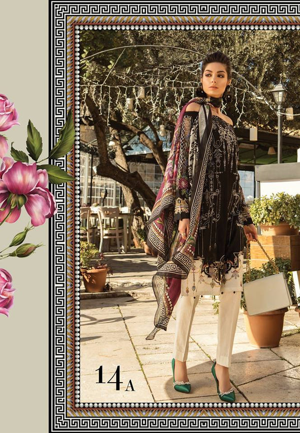 Maria B. Summer 2019 Cotton-Lawn Suit- Trendz & Traditionz Boutique 