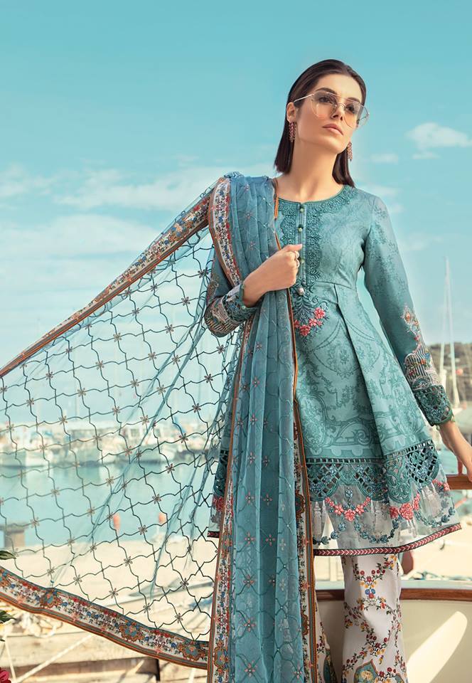 Maria B. Summer 2019 Lawn-Cotton Suit- Trendz & Traditionz Boutique