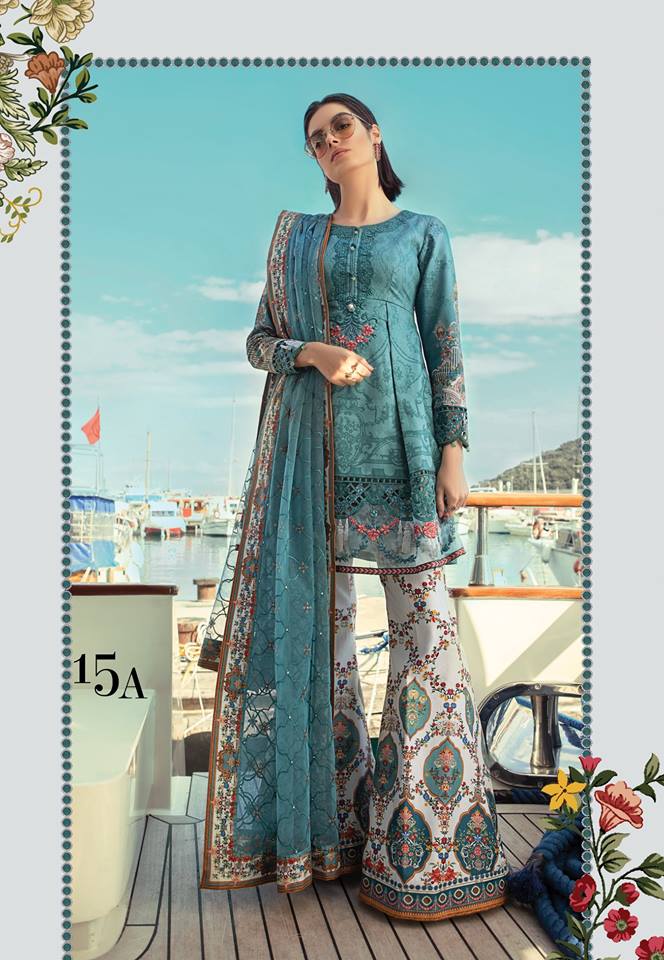 Maria B. Summer 2019 Lawn-Cotton Suit- Trendz & Traditionz Boutique