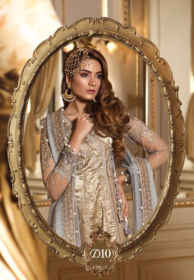 Maria b Party Wear Suit-Dress-Salwar Kameez - Trendz & Traditionz Boutique 