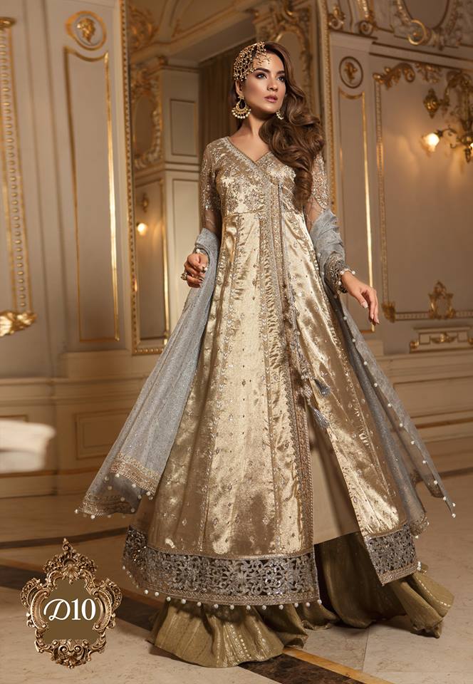 Maria b Party Wear Suit-Dress-Salwar Kameez - Trendz & Traditionz Boutique 
