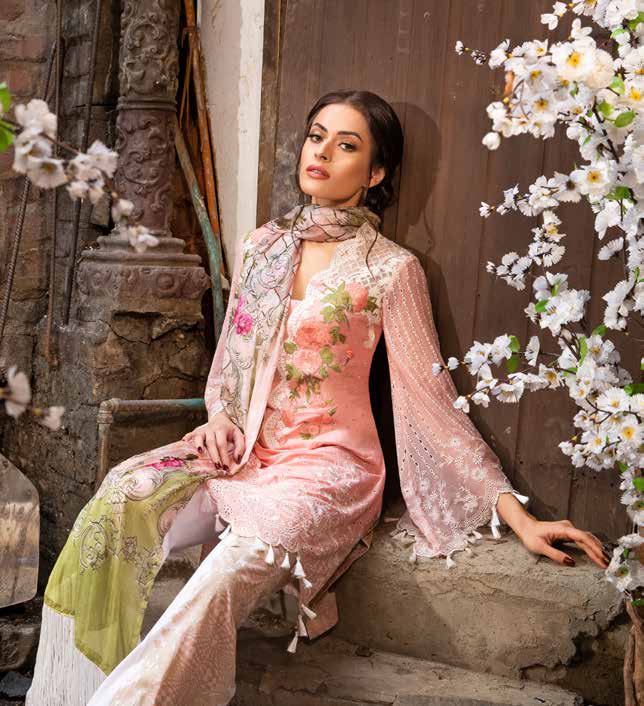 Sobia Nazir Cotton-Lawn Summer 2019 Suit- Trendz & Traditionz Boutique 